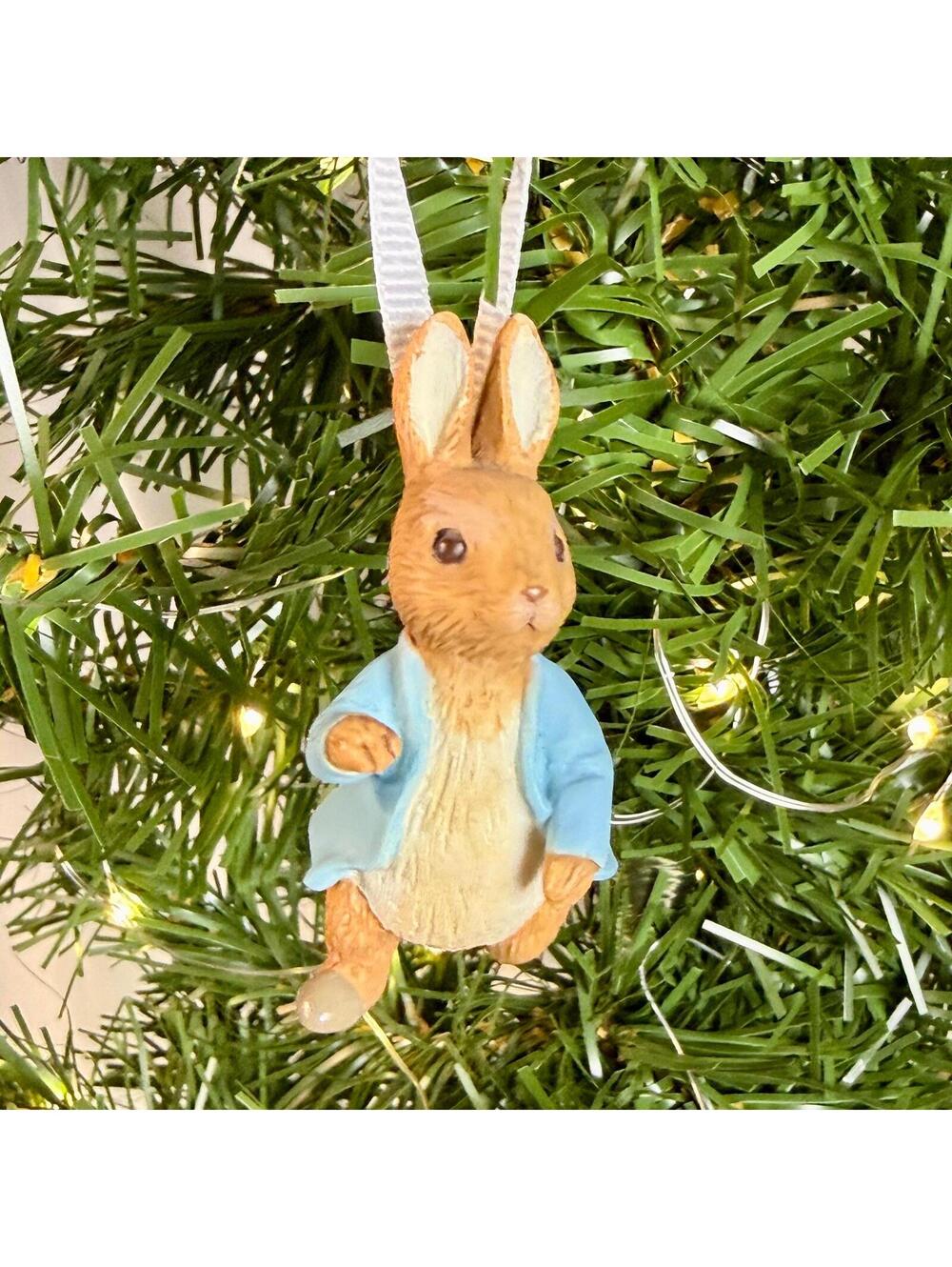 Peter Rabbit Beatrix Potter Hallmark Keepsake Ornament - 2001 - No Original Box
